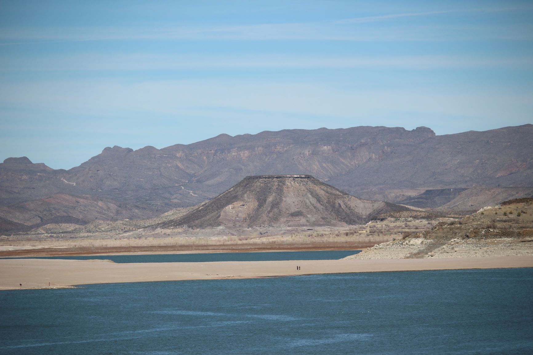 Recent rains have brought some relief to Elephant Butte reservoir in